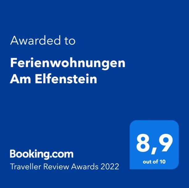 Ferienwohnungen Am Elfenstein บัดฮาร์ซบวร์ก ภายนอก รูปภาพ